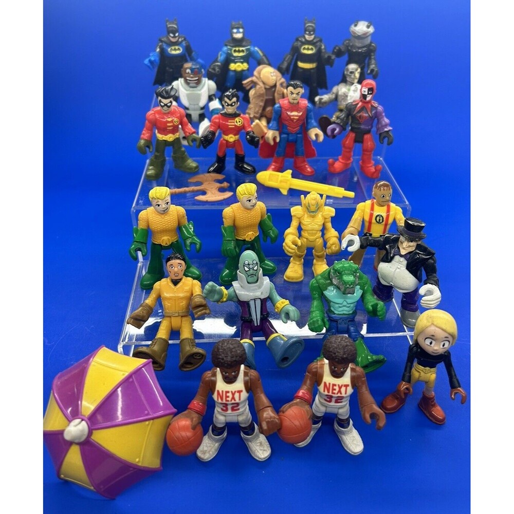 IMAGINEXT Mixed Assorted Lot Of 25 Figures Action Figs Toys